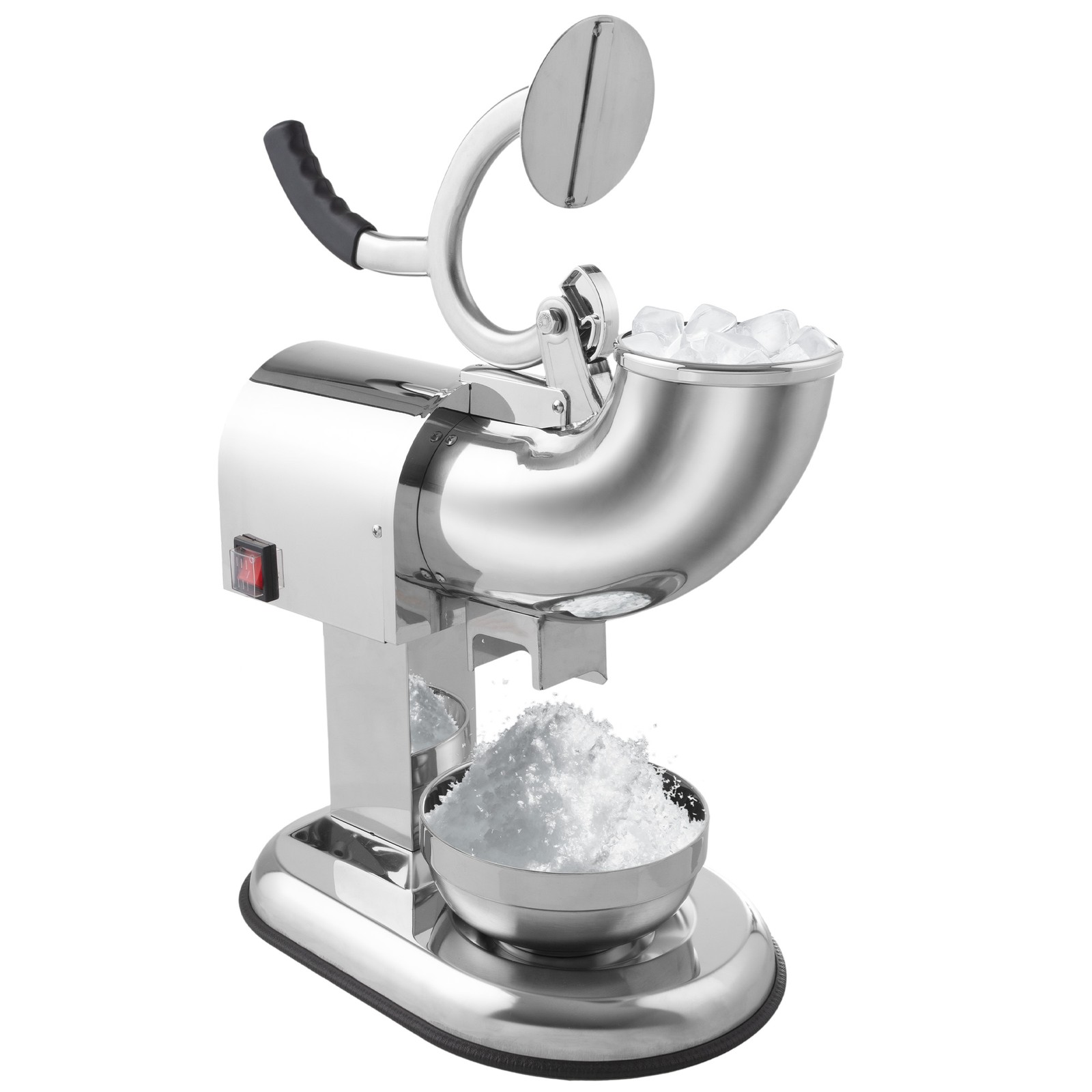Snow Cone Machine Ice Shaver 250W Motor Crushed Ice Maker