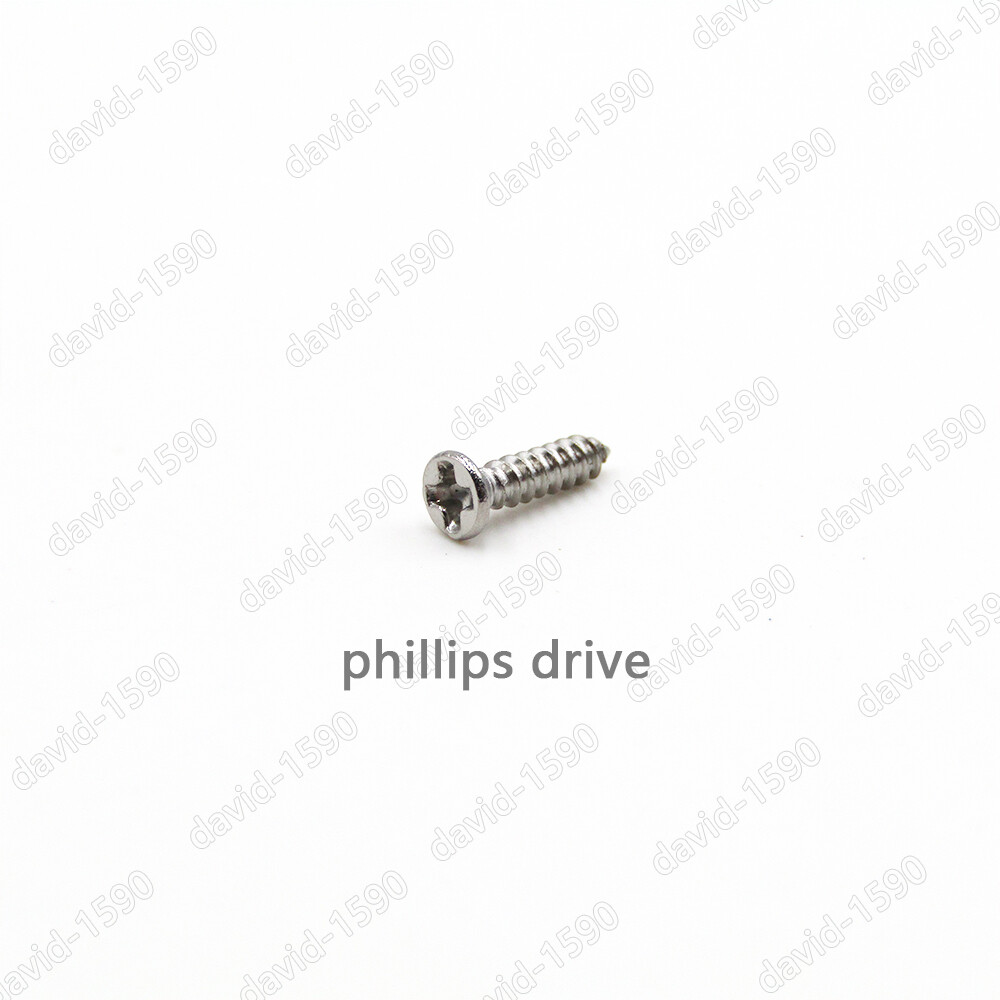 304SS Phillips Countersunk Flat Head Small Self Tapping Screws M1 M1.2 M1.4 M1.7