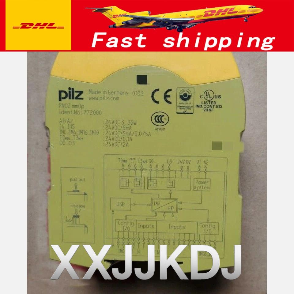 New 772000 PILZ PNOZ mm0p 772000 Safety Relay Spot Goods Fast Shipping