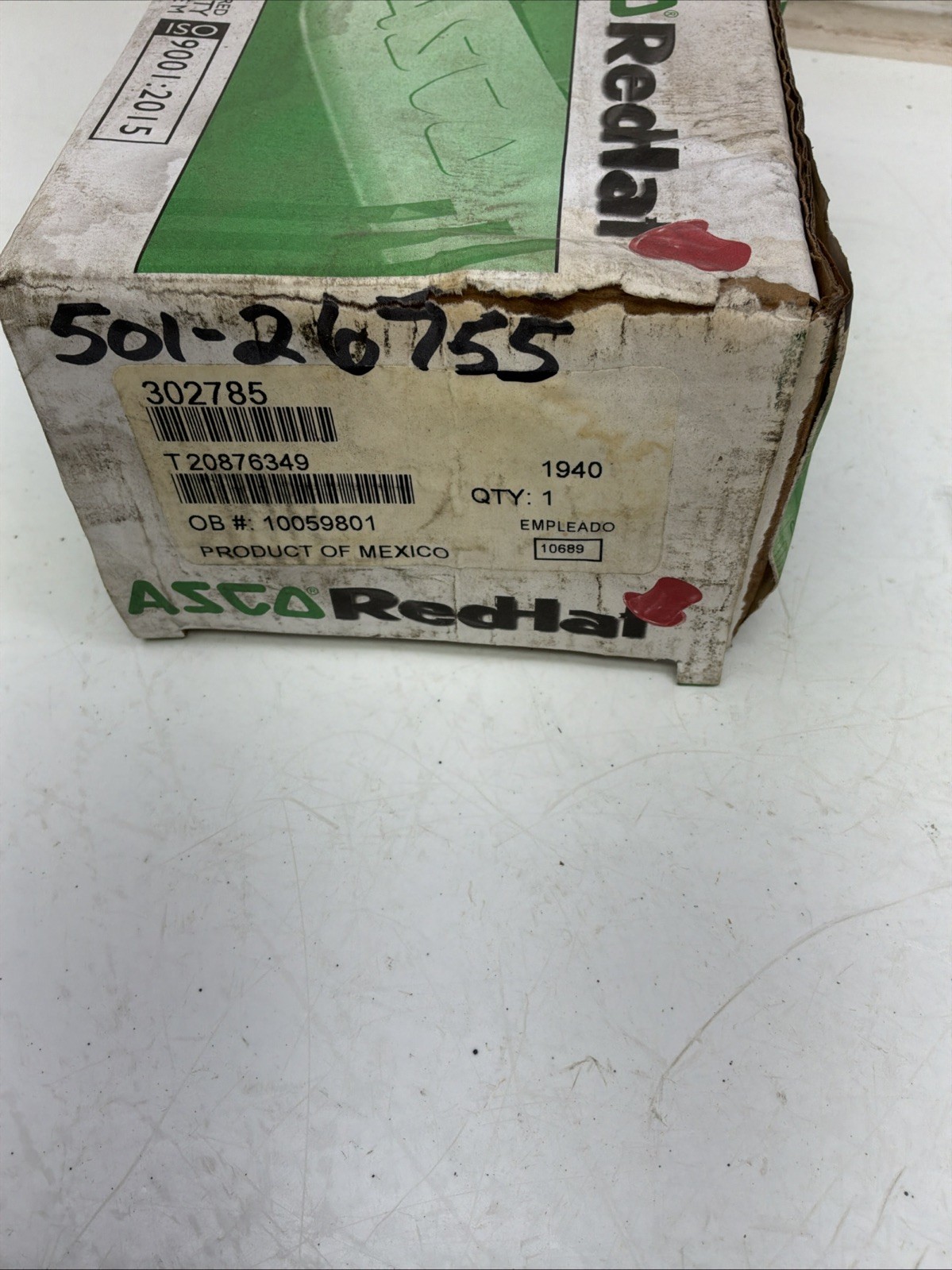 Asco Redhat 2-Way Internal Pilot-Operated Solenoid 1 1/2” 302785 NIB