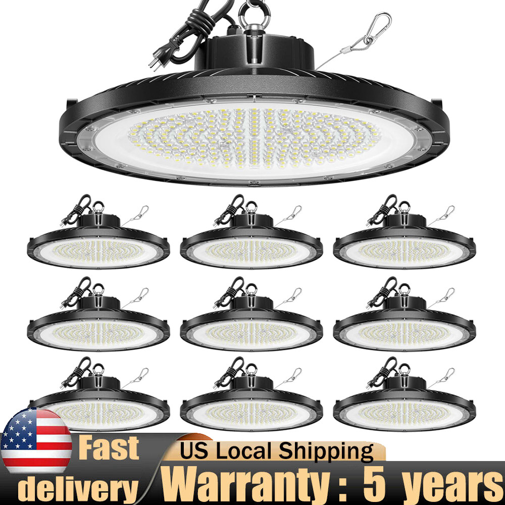 10-Pack 300W UFO LED High Bay Light Shop 10-Pack 300W UFO LED High Bay Light