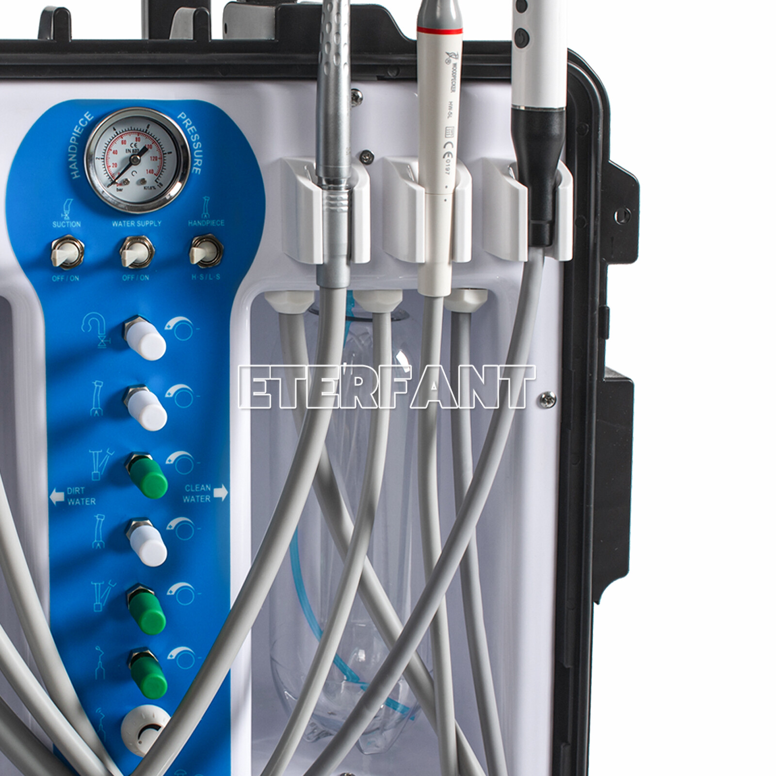 Dental Unit Air Compressor Curing Light Scales/Portable Delivery Cart Treatment