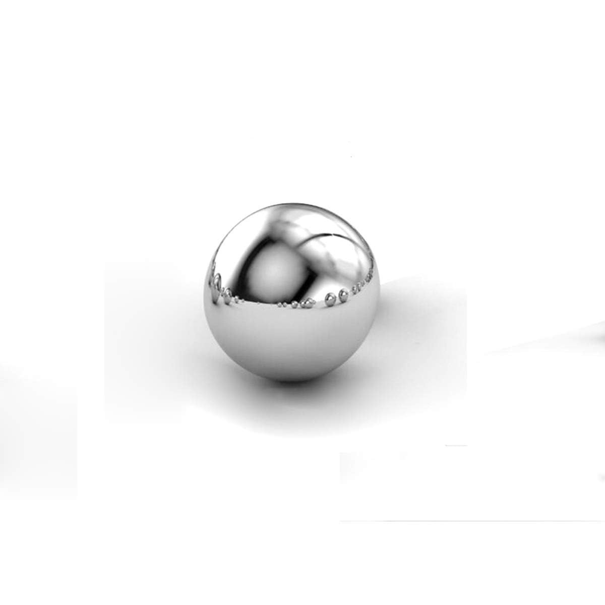 (10Pcs, 3/4″) High-Precision Steel Ball 304 Stainless Steel Bearing Ball G100