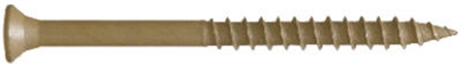 FastenMaster FMGD312-75 GuardDog Tan Exterior Wood Screws #9 x 3-1/2 L in.
