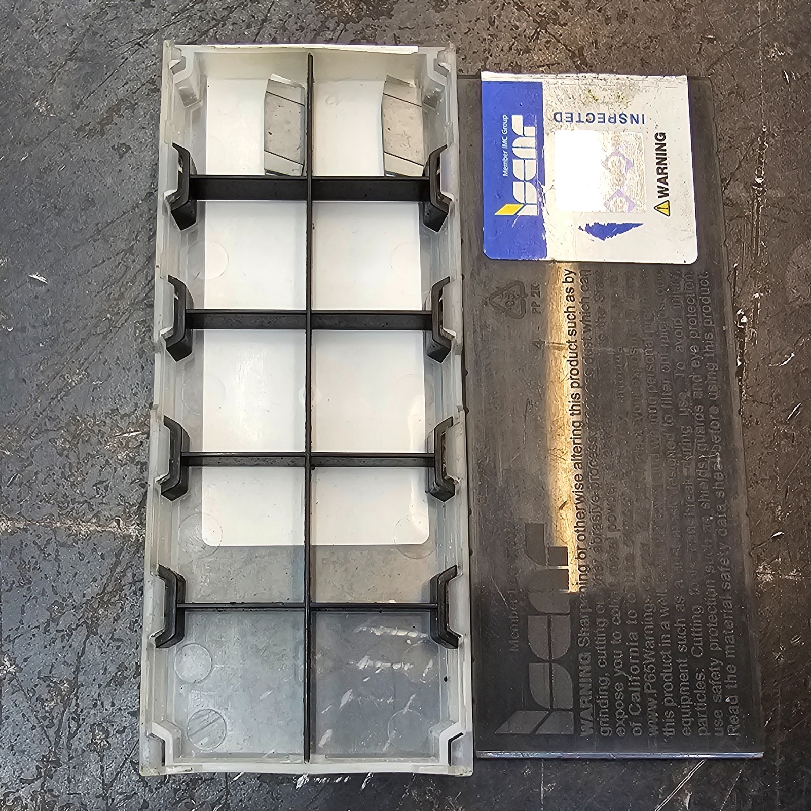 Qty 2 Iscar GIP 0.50-0.00 06401805 IC54 Grade Grooving Carbide Inserts