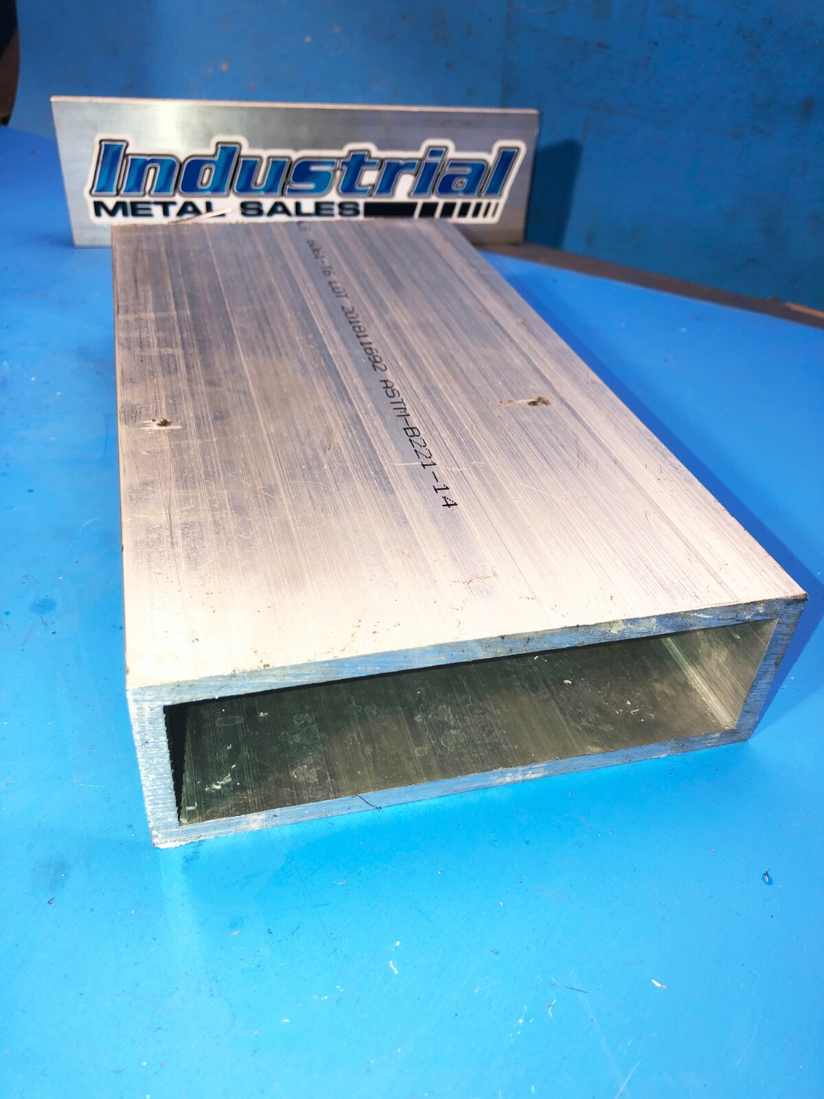 6061 T6 Aluminum Rectangle Tube 2″ x 6″ x 12″ x 1/4″– 2″ x 6″ x .250″ Wall