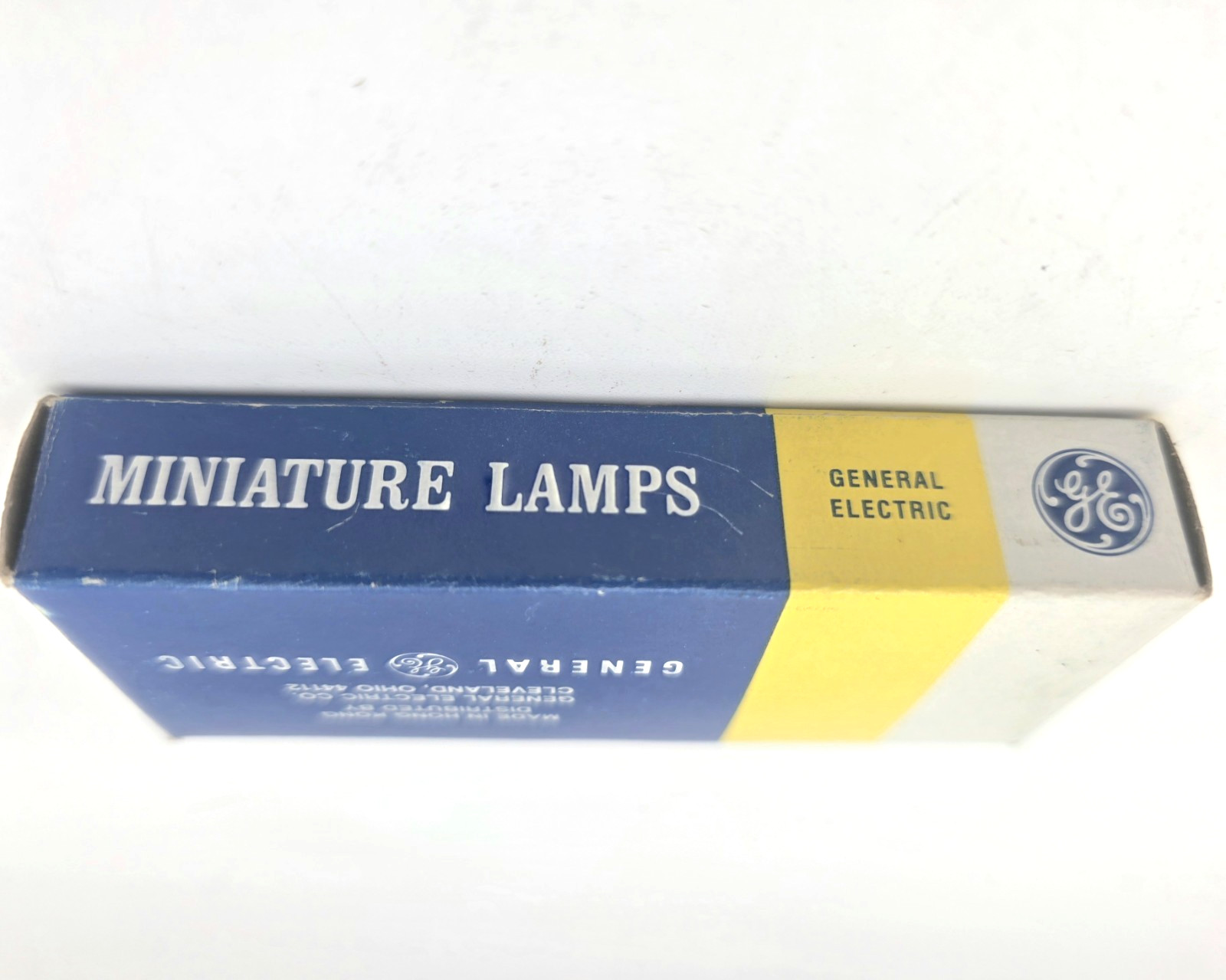 GE PR18 Miniature Lamps 8 Bulbs In Box 7.2V P13.5s Hong Kong NOS VTG