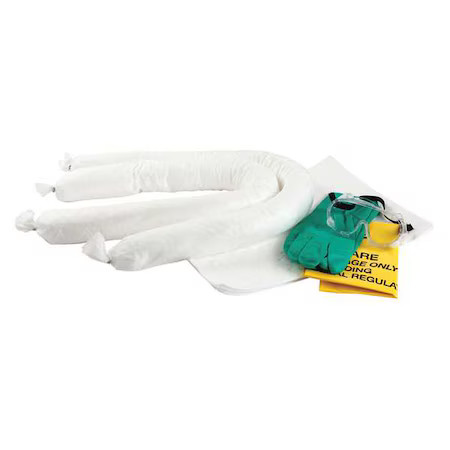 Brady Sko-Bkt-5 Spill Kit, 9 Gal Volume Absorbed Per Kit, 6 1/2 Gal Capacity,
