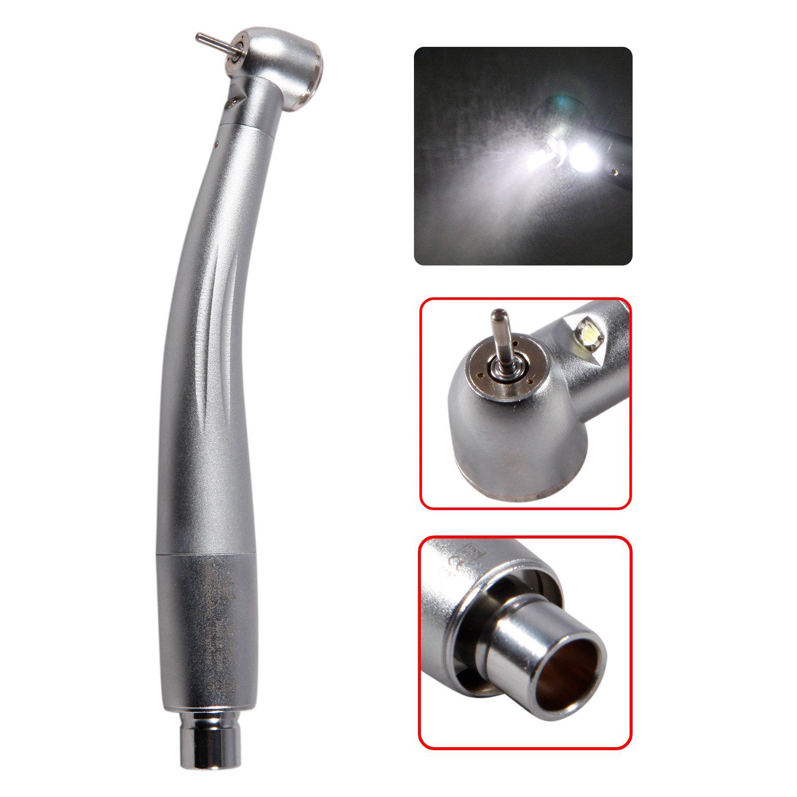 Dental High Speed Handpiece LED Self Power E Generator 4 Hole NSK Coupler