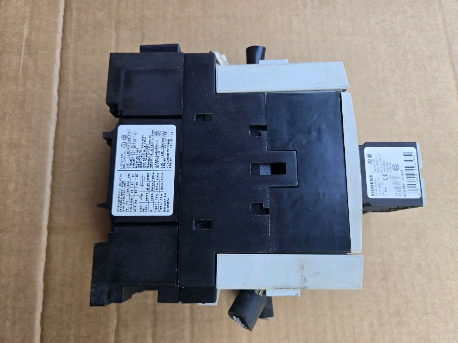 Siemens 3ZX1012-0RT04-1AA1 Contactor