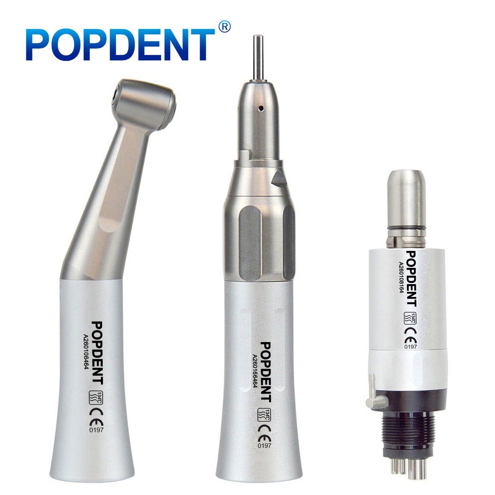 POPDENT Dental E-generator LED High Speed/Low Speed Handpiece Kit 2Hole/4Hole