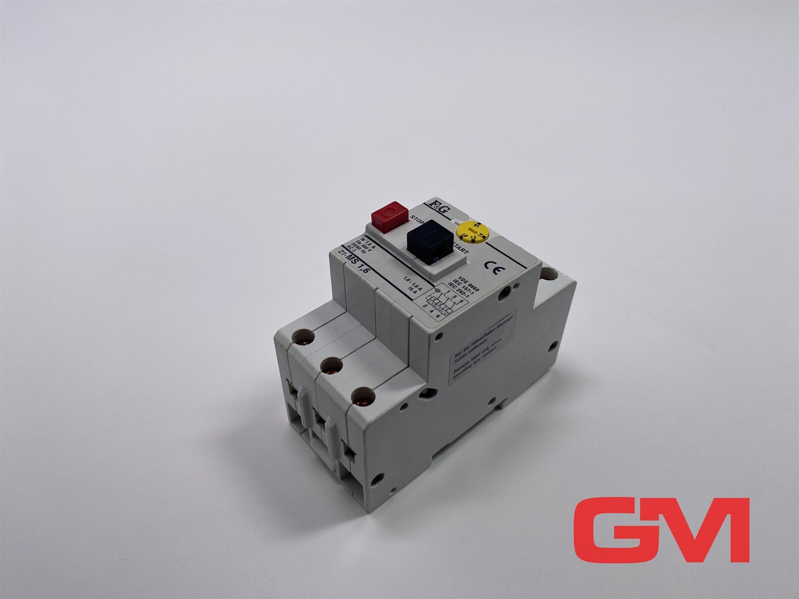 F&G Motor Protection Circuit Breaker Z7-MS 1.6A 660V