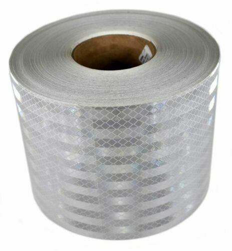 3M™ Reflective Prismatic Conspicuity Tape Series 983 Diamond Grade White 6″