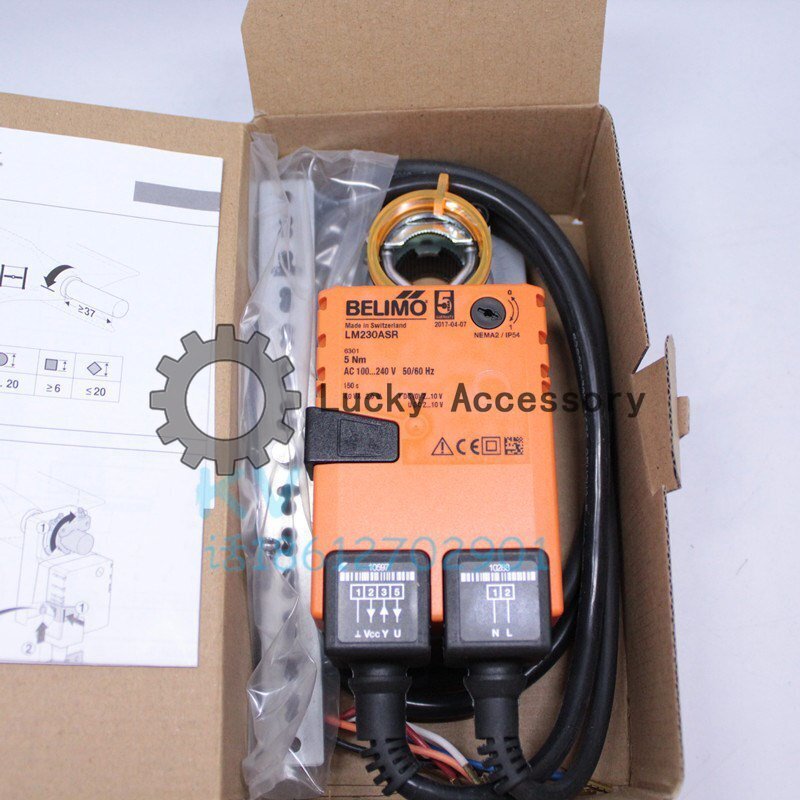 1-Piece New for Belimo Electric Valve Actuator LM230ASR 5NM AC100-240V