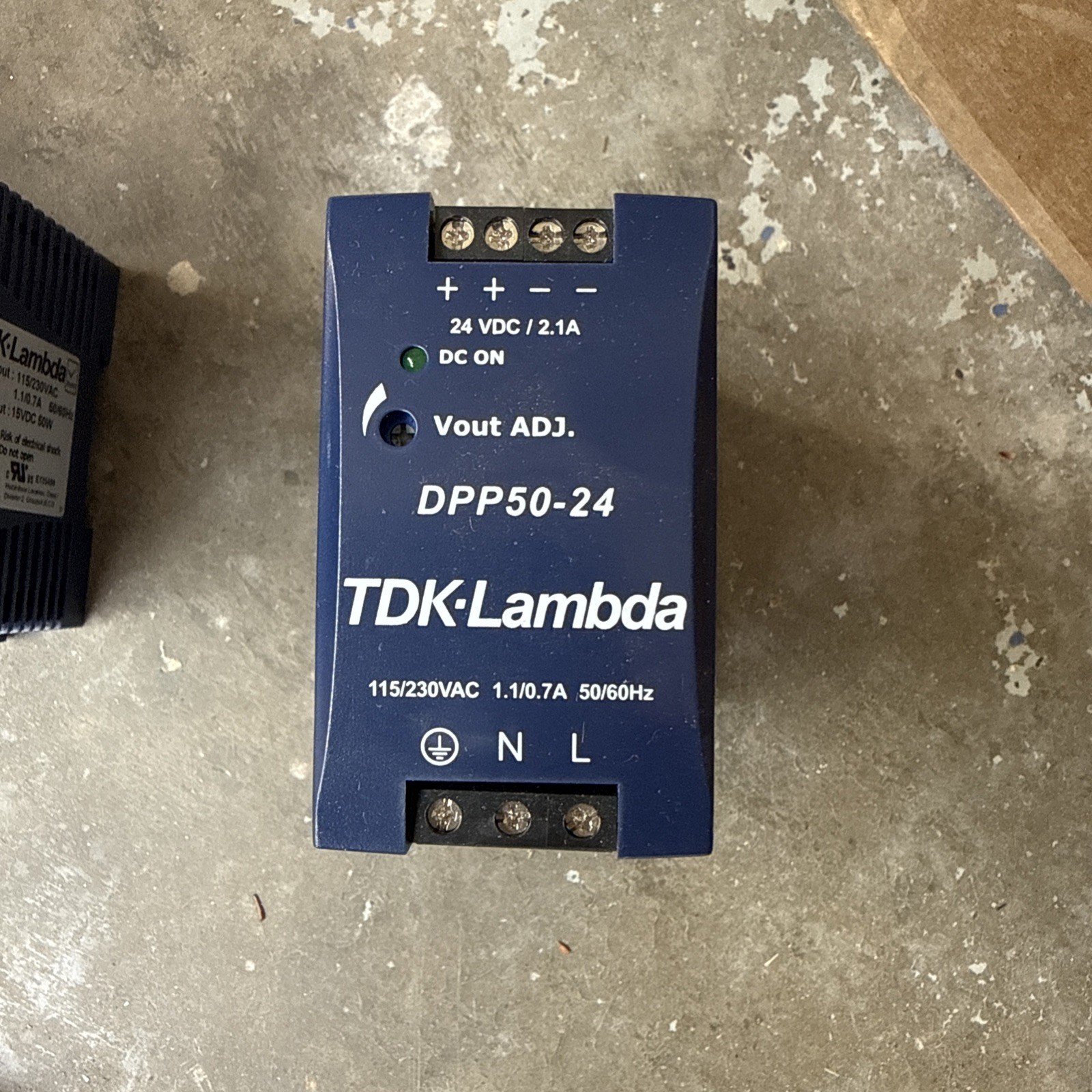 Lambda DPP50-24, DPP5024 Power Supply 115/230VAC 1.1/0.7A 50/60Hz