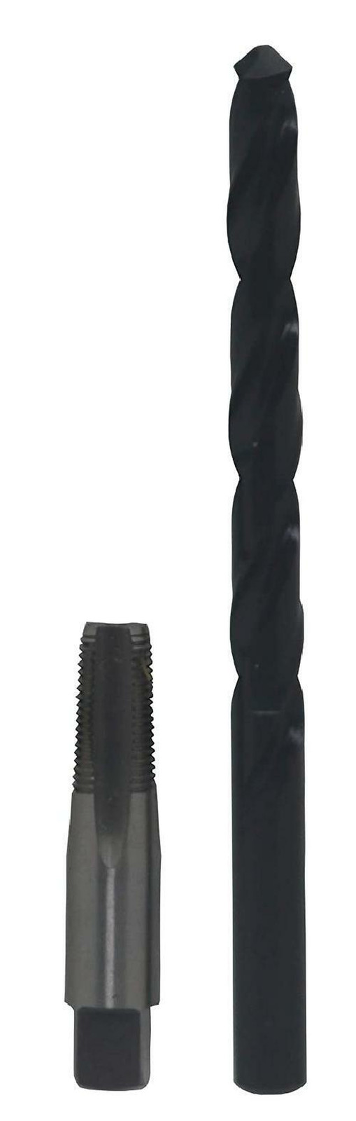 Drill America 1/8″ Carbon Steel Npt Pipe Tap and R High Speed Steel Drill Bit Se