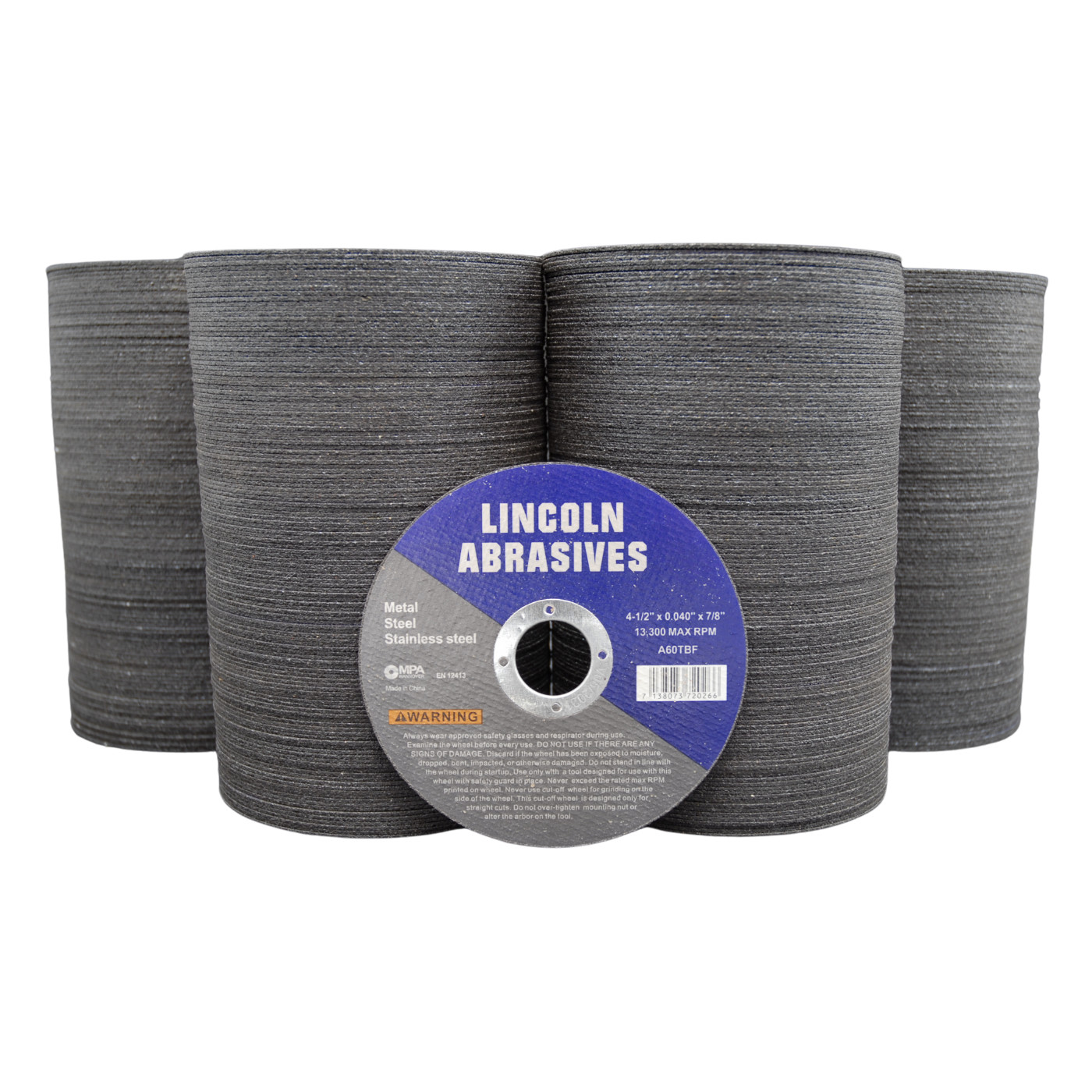 500 Pack 4-1/2″ .040″ Cut-off Wheel 4.5 Cutting Discs Stainless Steel & Metal