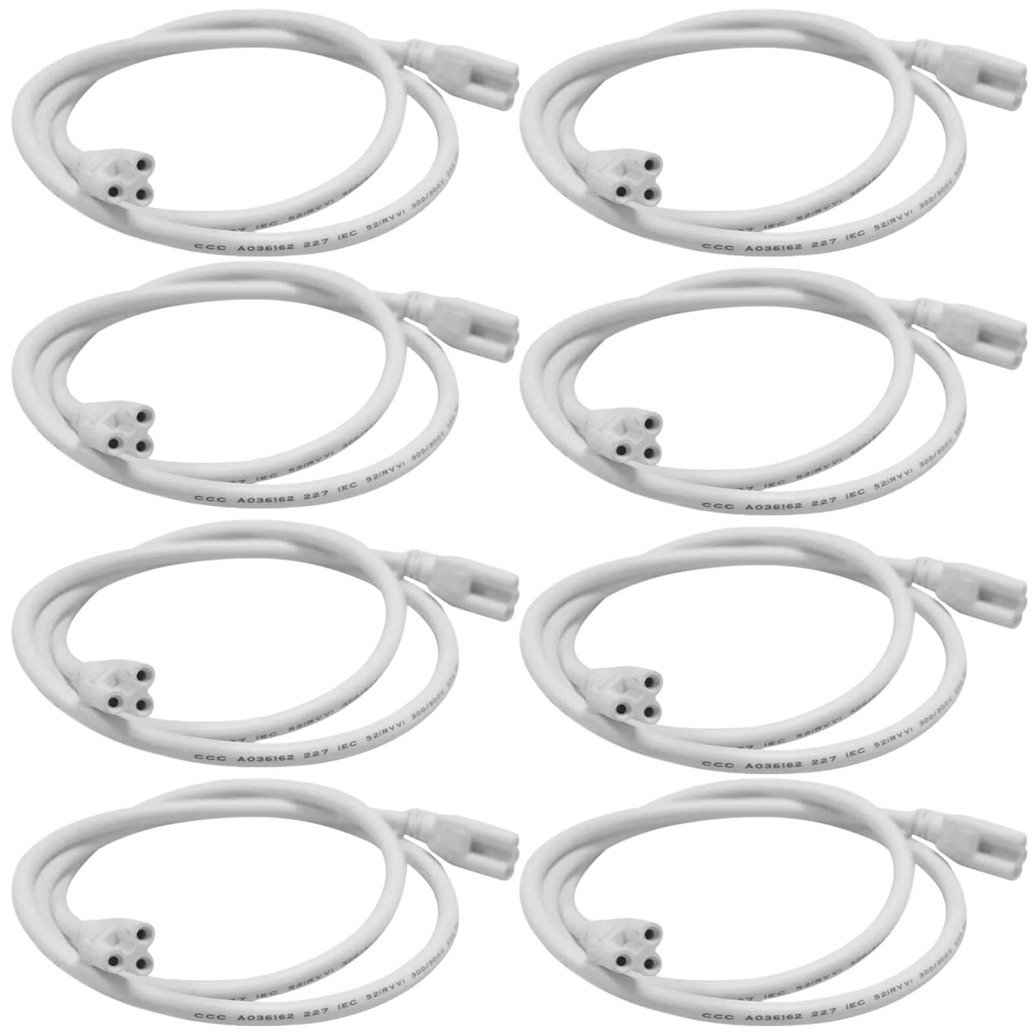 T5 T8 Led Double Ended 3 Pin Light Cable Wire Ceiling Light Daylight Led Inte…