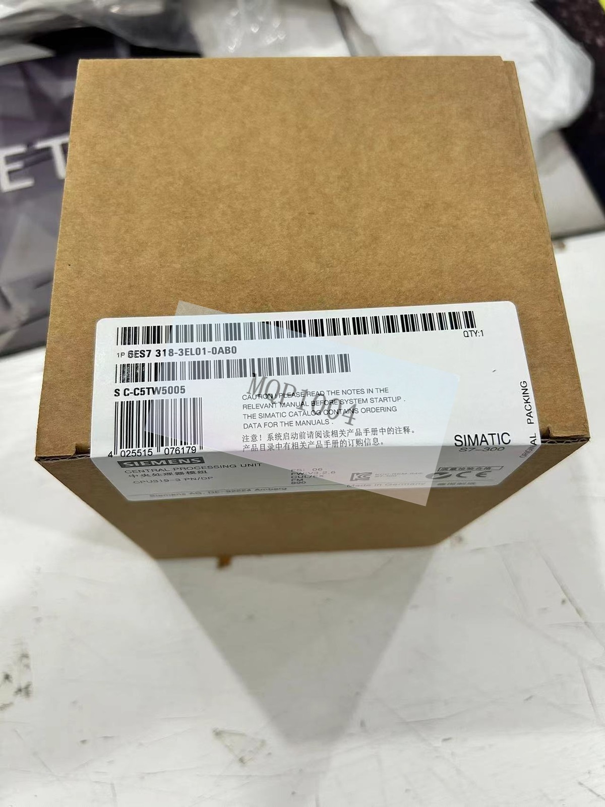 1PC Siemens CPU Module 6ES7318-3EL01-0AB0 6ES7 318-3EL01-0AB0 S7-300 New