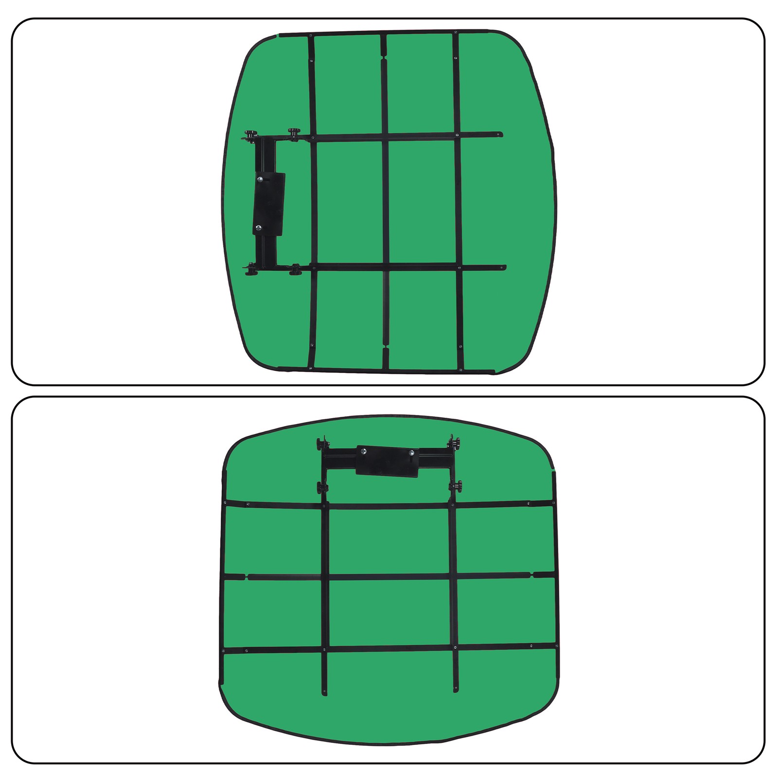 52″ X 52″ For John Deere 2″ x 2″ or 2″ x 3″ ROPS Tuff Top Tractor Canopy Green