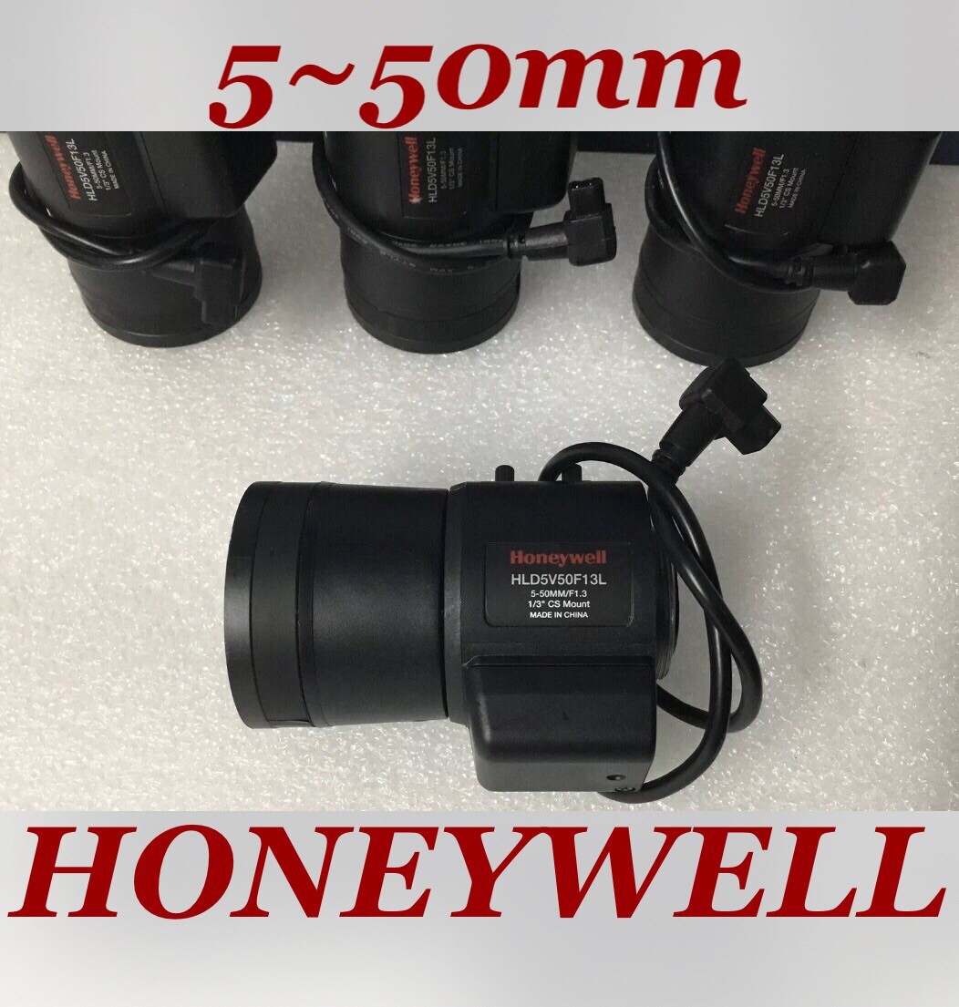 CCTV Varifocal Lens 5-50mm W/ 1/3 CS F1.3 Surveillance Camera HLD5V50F13L TESTED