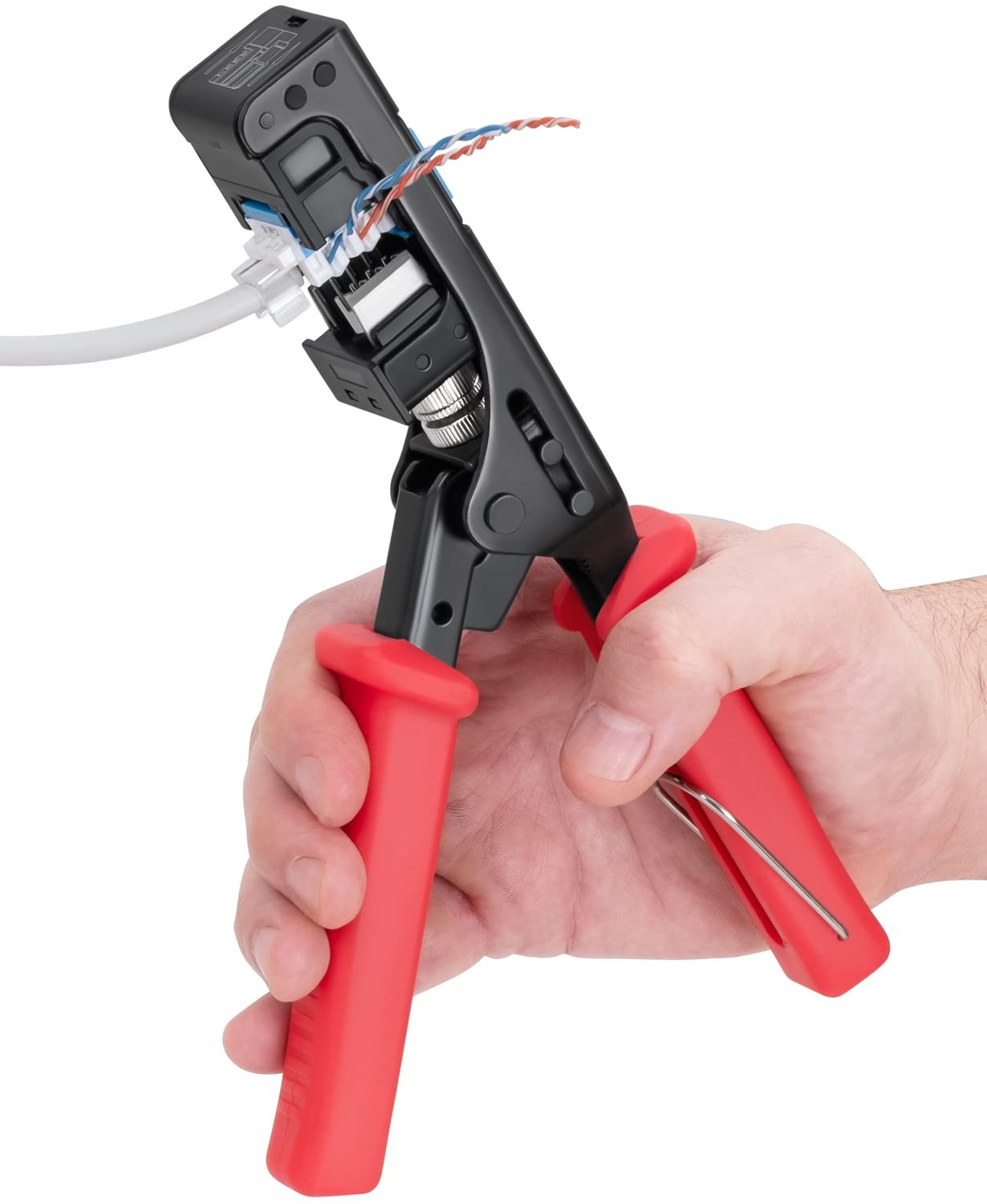 Everest 45Term – 45° Angled Speed Termination Keystone Tool Time Saver Network