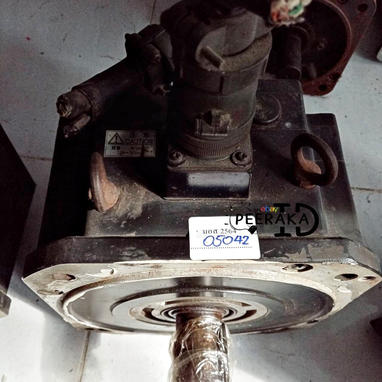 P80B22350HBV27 , SANYO DENKI Servo Motor 3.5kW , 2,000r/min, Test before ship.