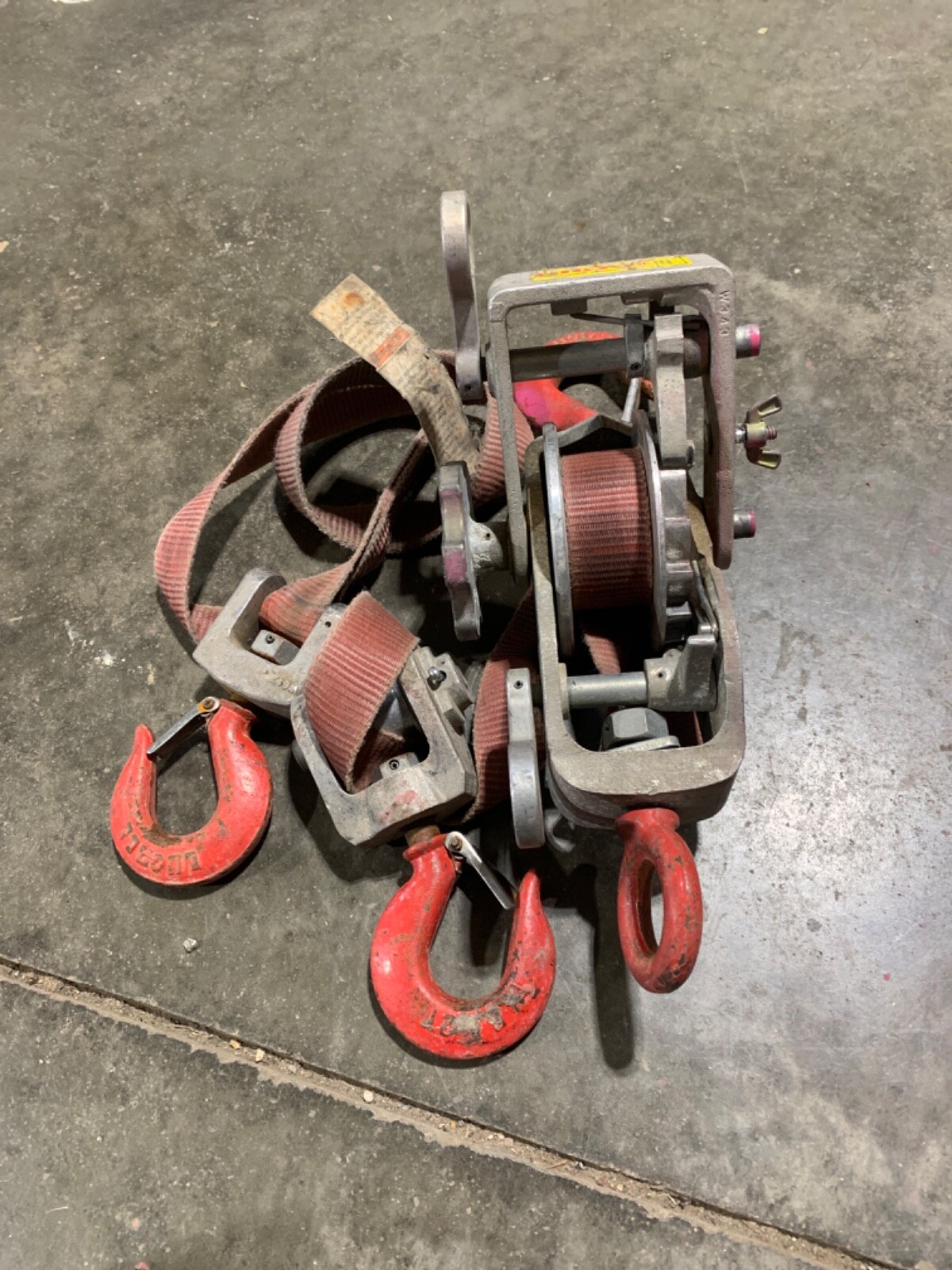 LUG-ALL Web Hoist Lineman’s Small Frame 1.5 Ton