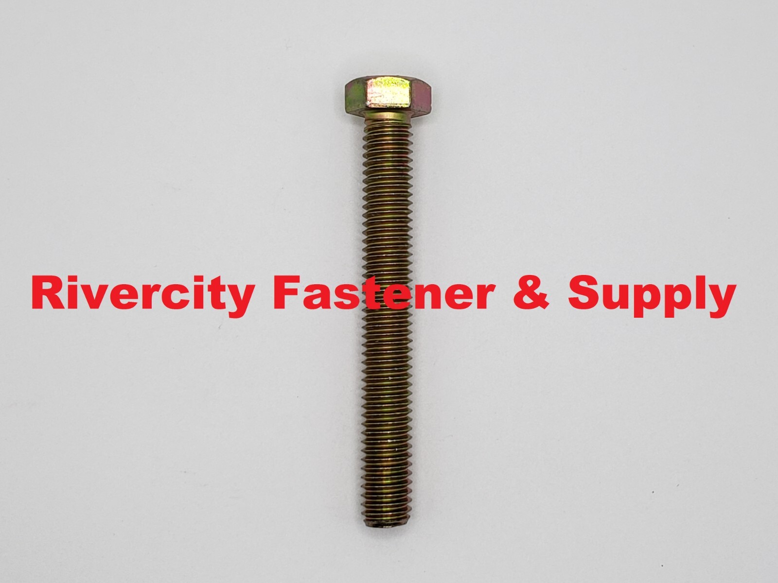 3/8-16 x 3 Tap Bolts Grade 8 Hex Head Screws 3/8x16x3 Full Thread 3/8×16 x 3″
