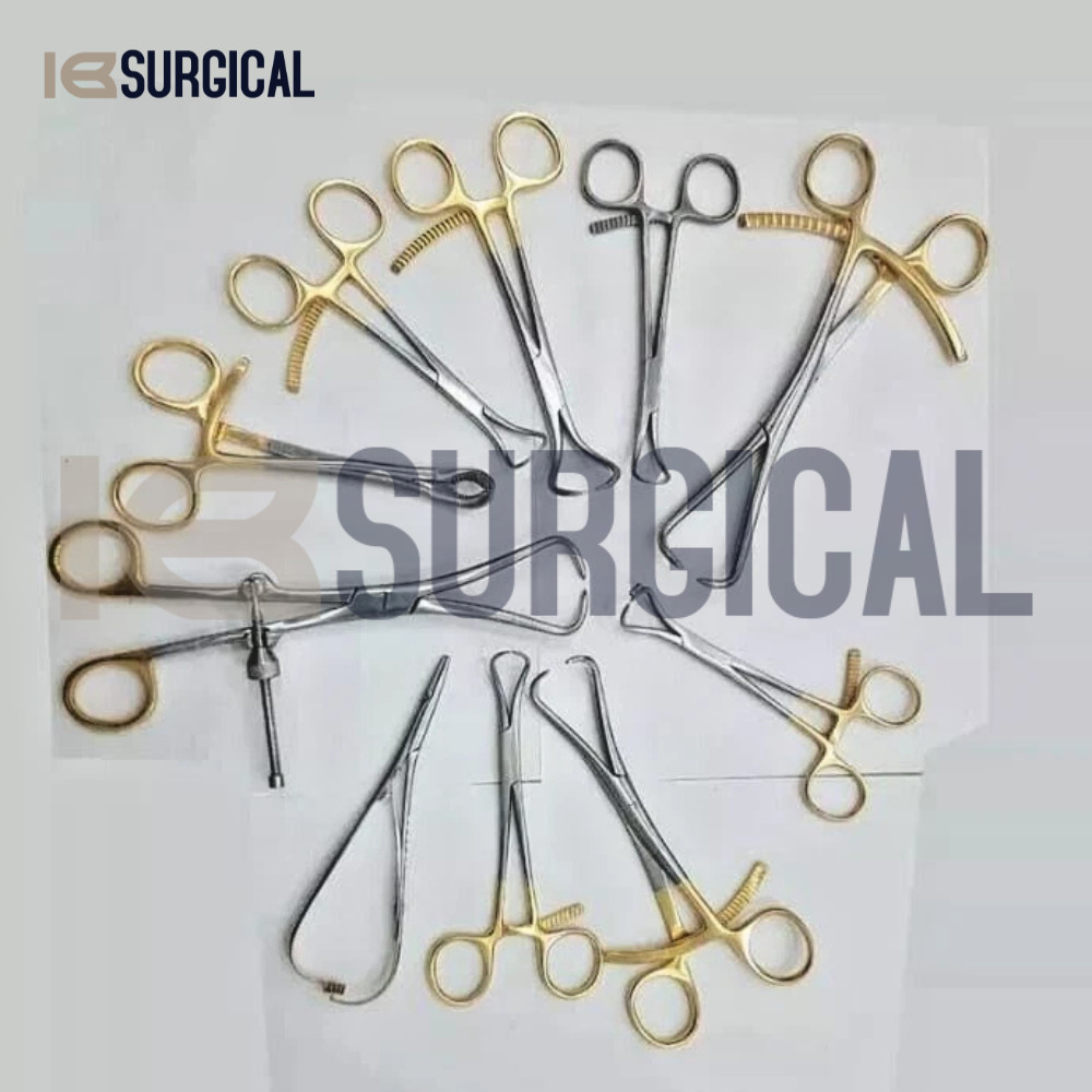 10 Pcs Forceps Bone Reduction Holding Clamps Orthopedic Surgical Instruments