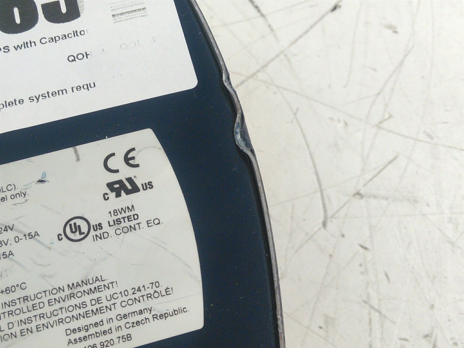 PULS Dimension UC10.241-70 DC-UPS with Capacitor Storage Untested AS-IS Parts