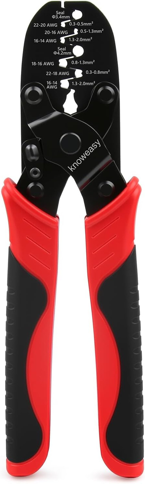 1424C Weather Pack and Metri Pack Crimping Tool for 22–14 AWG Open Barrel and Se