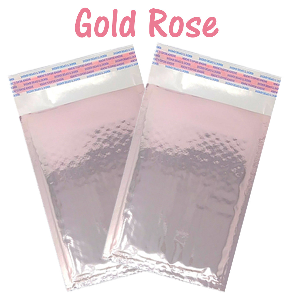 5×9″ CHOOSE! Pink, Holographic,Rose Bubble Mailers, Padded Shipping Envelopes!