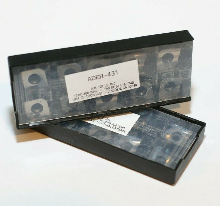 ADEH 431 AB TOOLS *** 10 INSERTS *** 1 FACTORY PACK****
