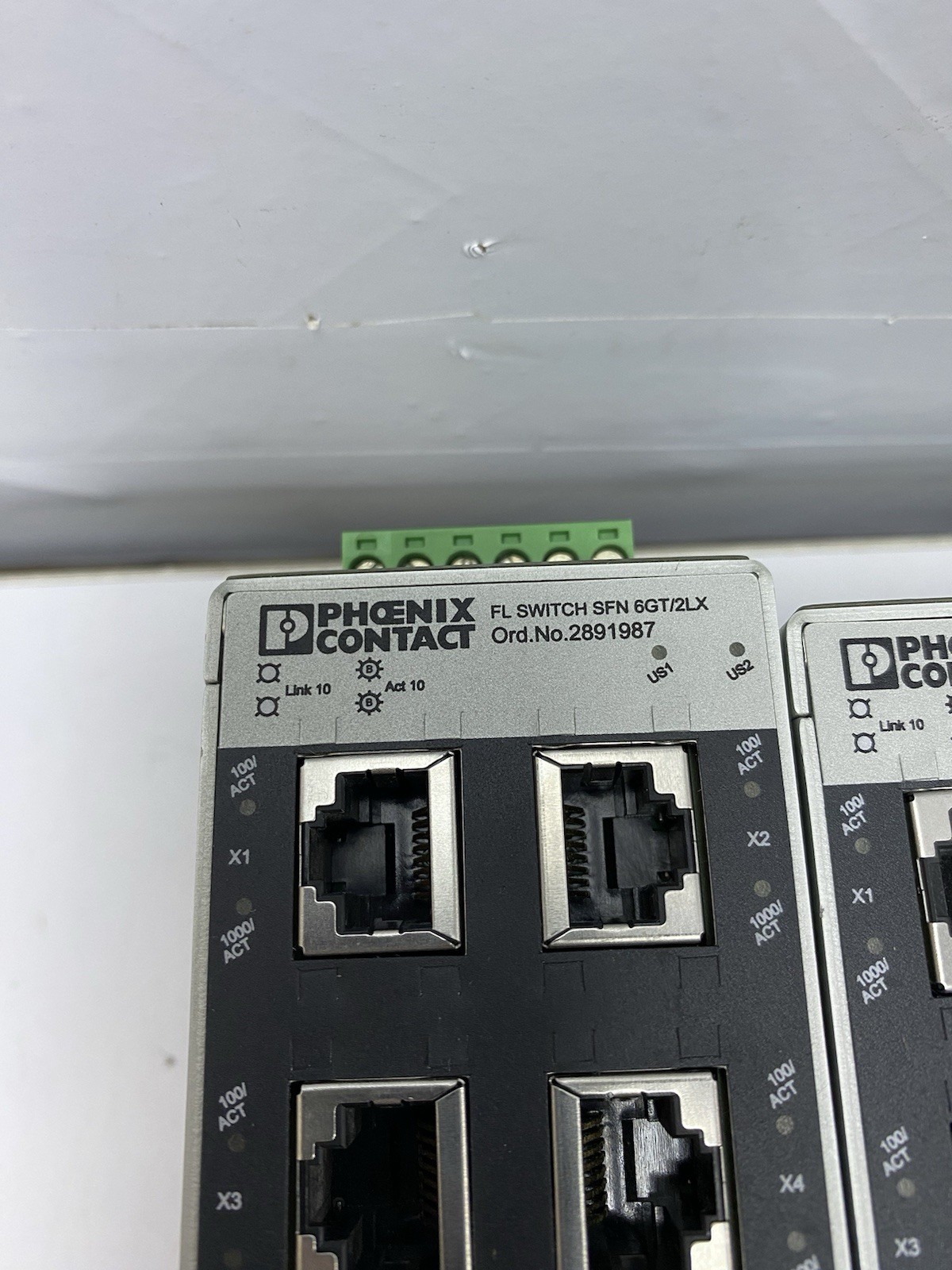 PHOENIX CONTACT FL SWITCH SFN 6GT/2LX ETHERNET SWITCH