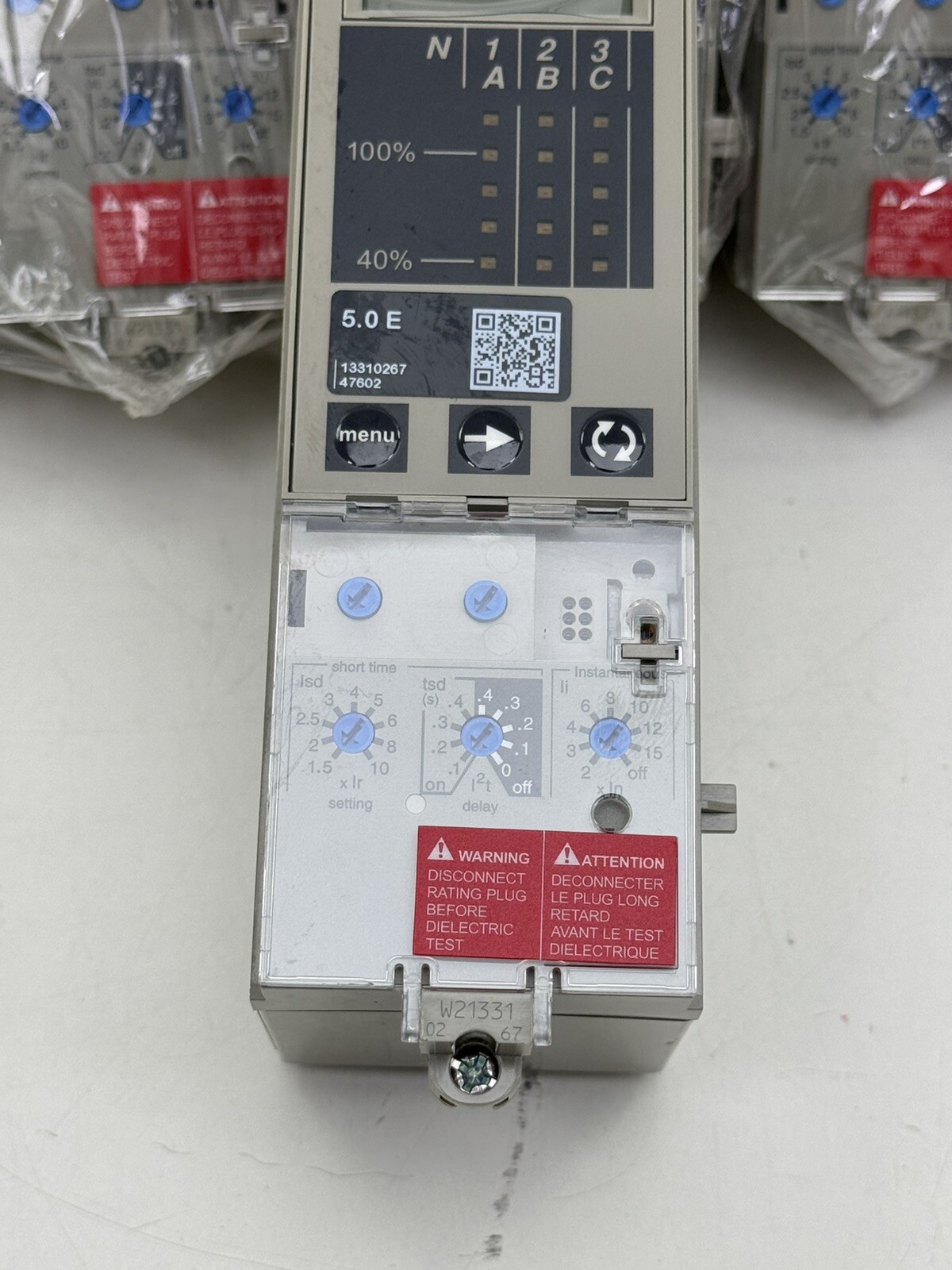 SCHNEIDER ELECTRIC 47602 MICROLOGIC 5.0E FOR MASTERPACT NT/NW LT PROTECTION
