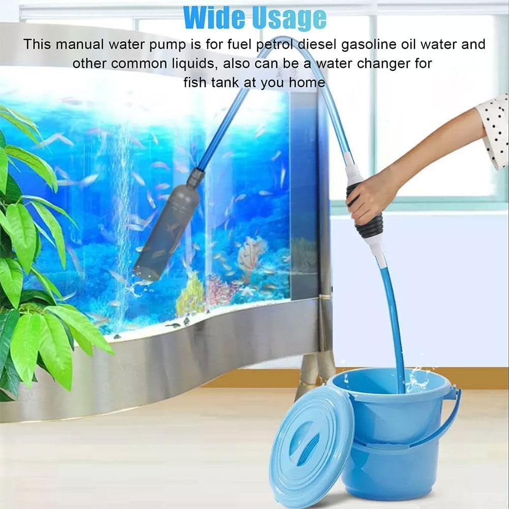 Siphon Pump For Gasoline Motor Oil Fuel Gasoline Diesel, Fish Tank