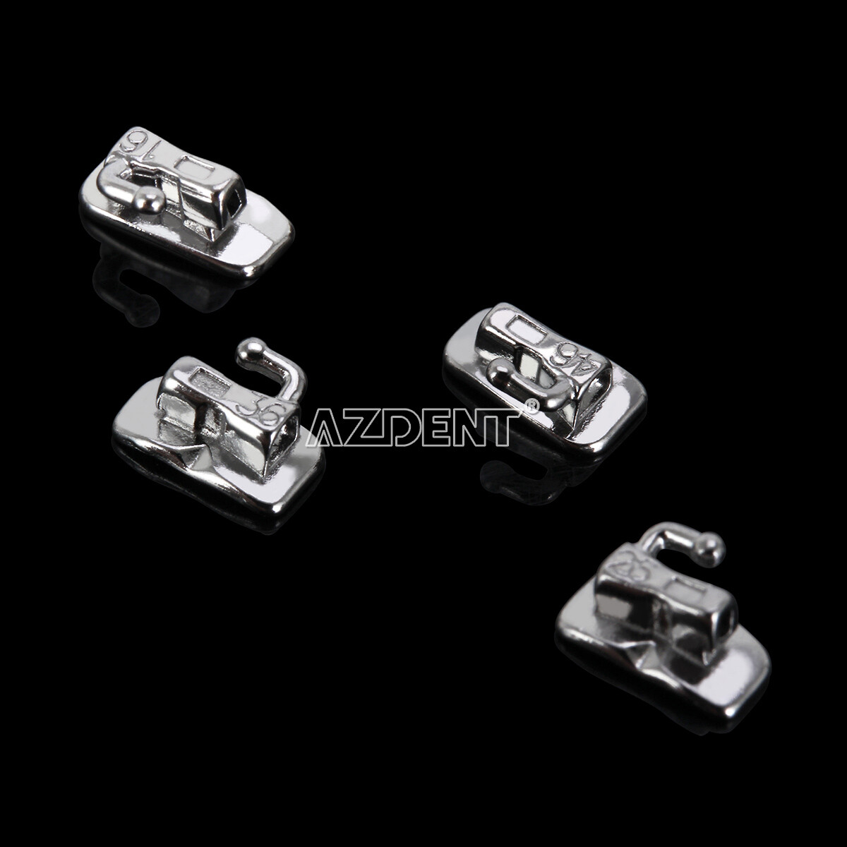 Dental Bondable Monoblock Non-Convertible Single MBT 0.022 Buccal Tub 1st Molar