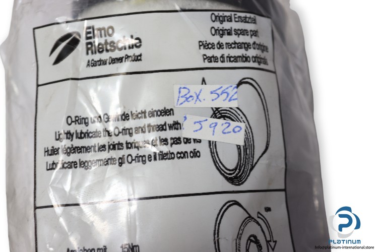 ELMO RIETSCHLE 731401-0000 FILTER ELEMENT_2364256_44mm_7314010000_ for VC500/200