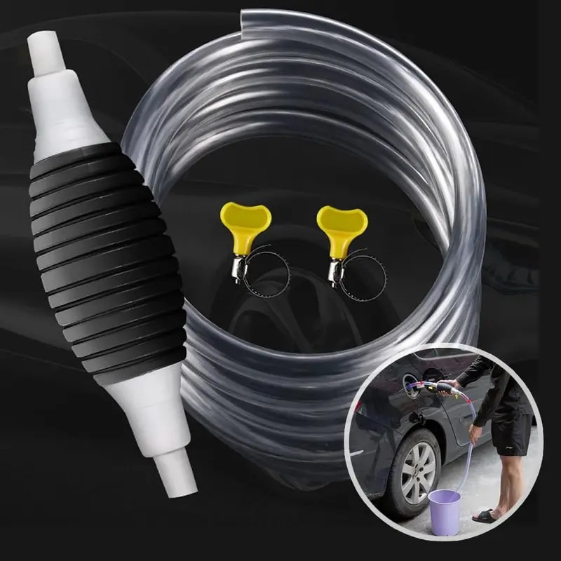 Siphon Pump For Gasoline Motor Oil Fuel Gasoline Diesel, Fish Tank