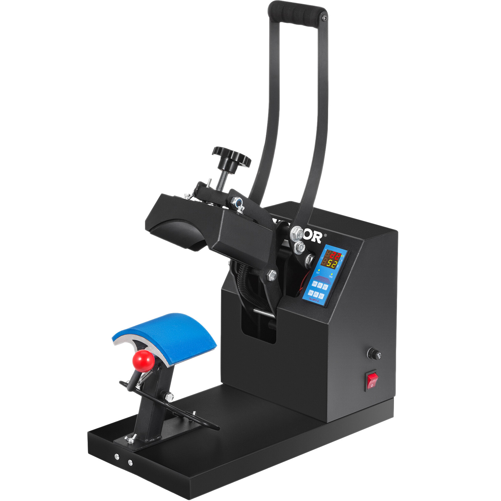 Heat Press 5.5″x3.5″ Cap Hat Digital Transfer Sublimation Printing Machine DIY