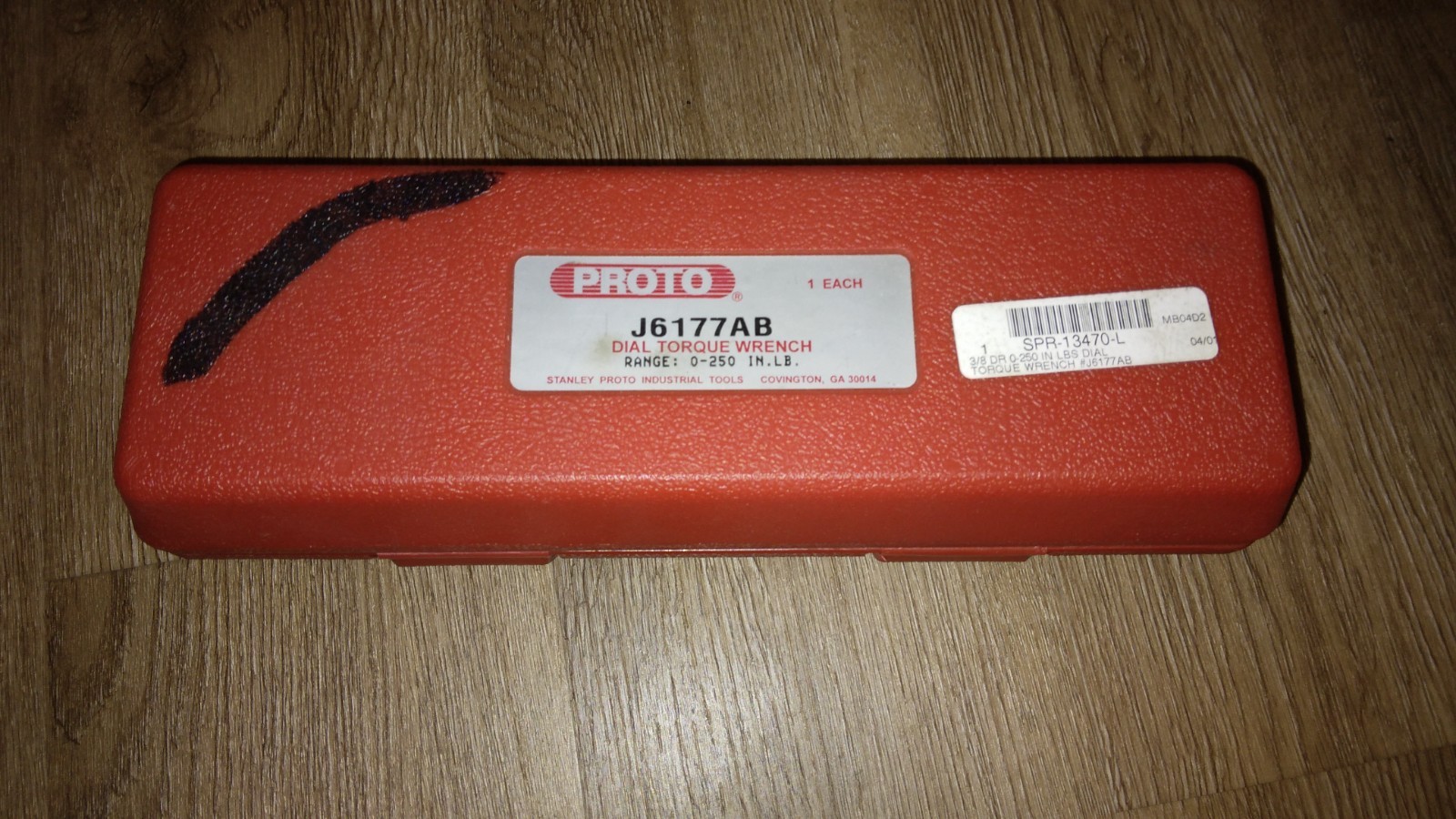 PROTO 6177AB Dial Measuring Torque Wrench 3/8″ 0-250 Inch Pounds NEW