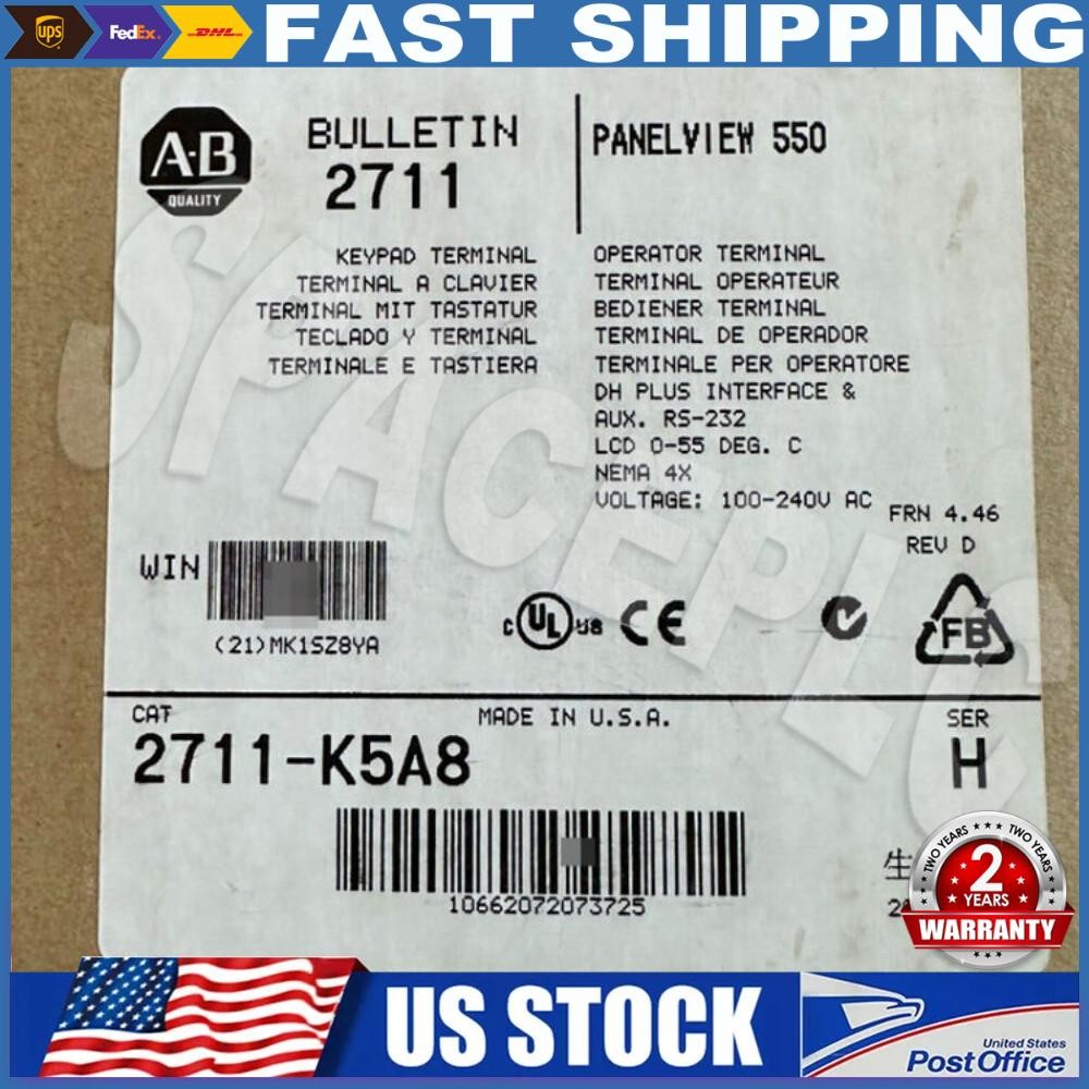 AB 2711-K5A8 PanelView Standard Terminal 2711-K5A8 AB US Free Tax