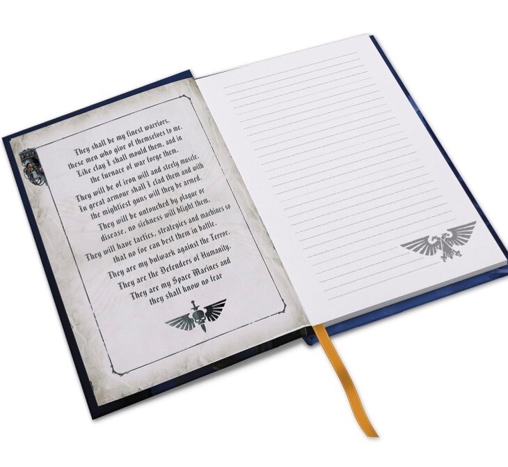 Warhammer 40,000 Ultramarine Notebook ABYstyle New IN Package See All Photos!