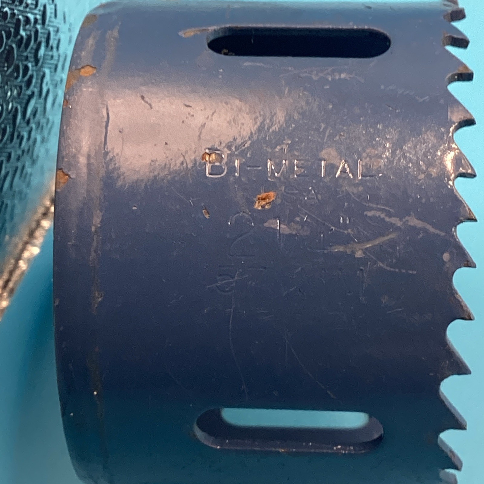 Blu Mol Hole Saw 2 1/4” 57 Mm Made in the USA NOB SHIPS FREE