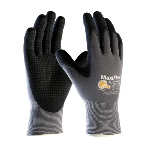 PIP 34-844 ATG MaxiFlex Endurance Micro-Dot Nitrile Coated Gloves 3 Pair MD