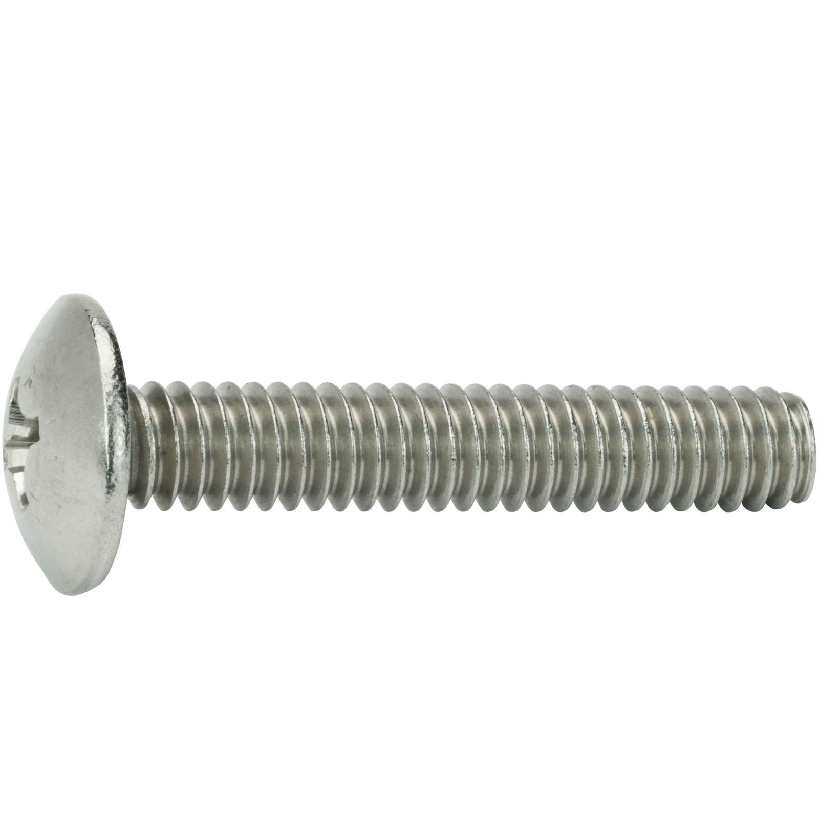 10-24 Phillips Truss Head Machine Screws Stainless Steel Wide All Lengths