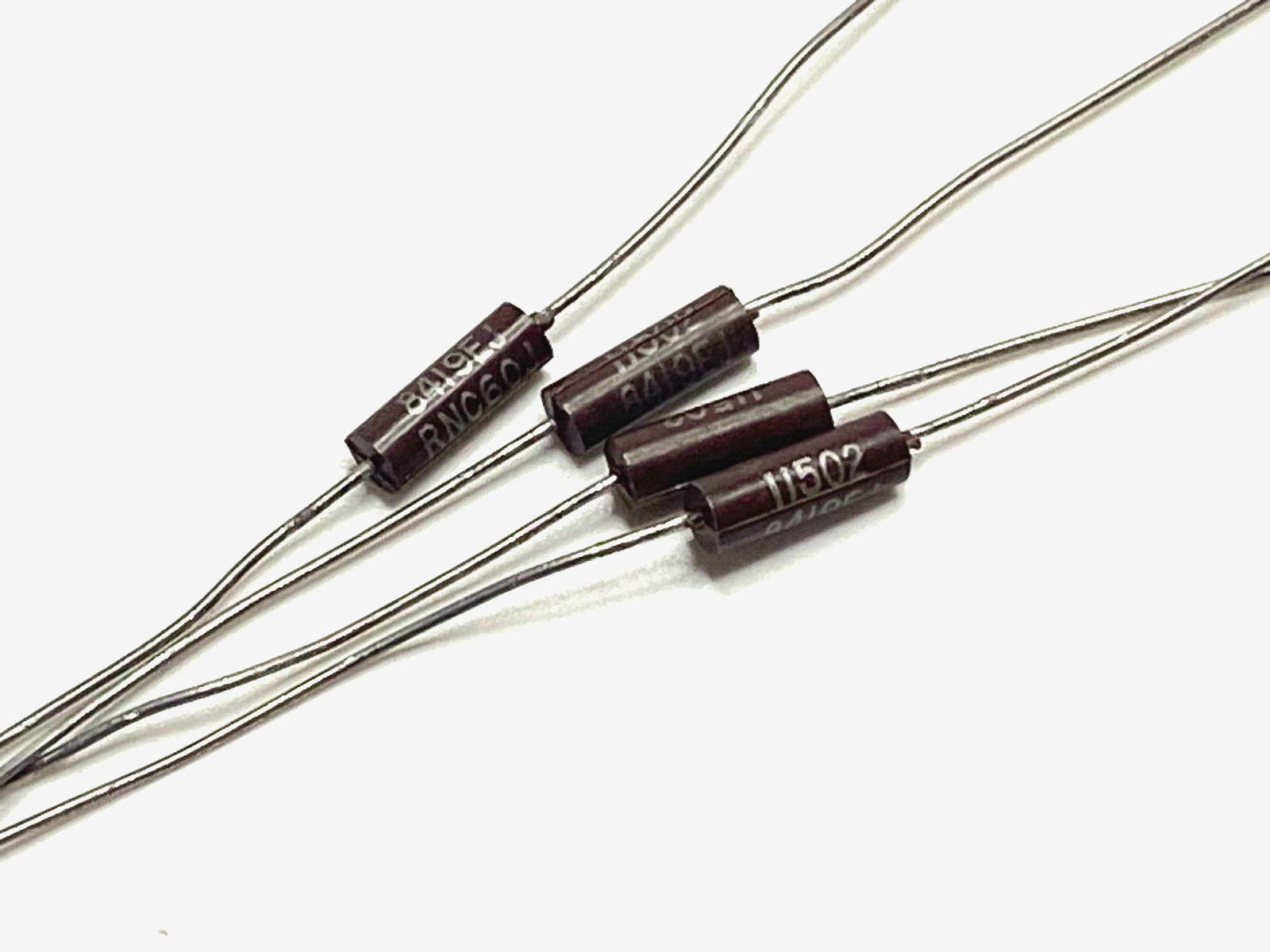 4pcs – IRC RNC60J RN60C 1.5K (1K5) 0.5W (1/2W) 1% Mil Metal Glaze Resistor