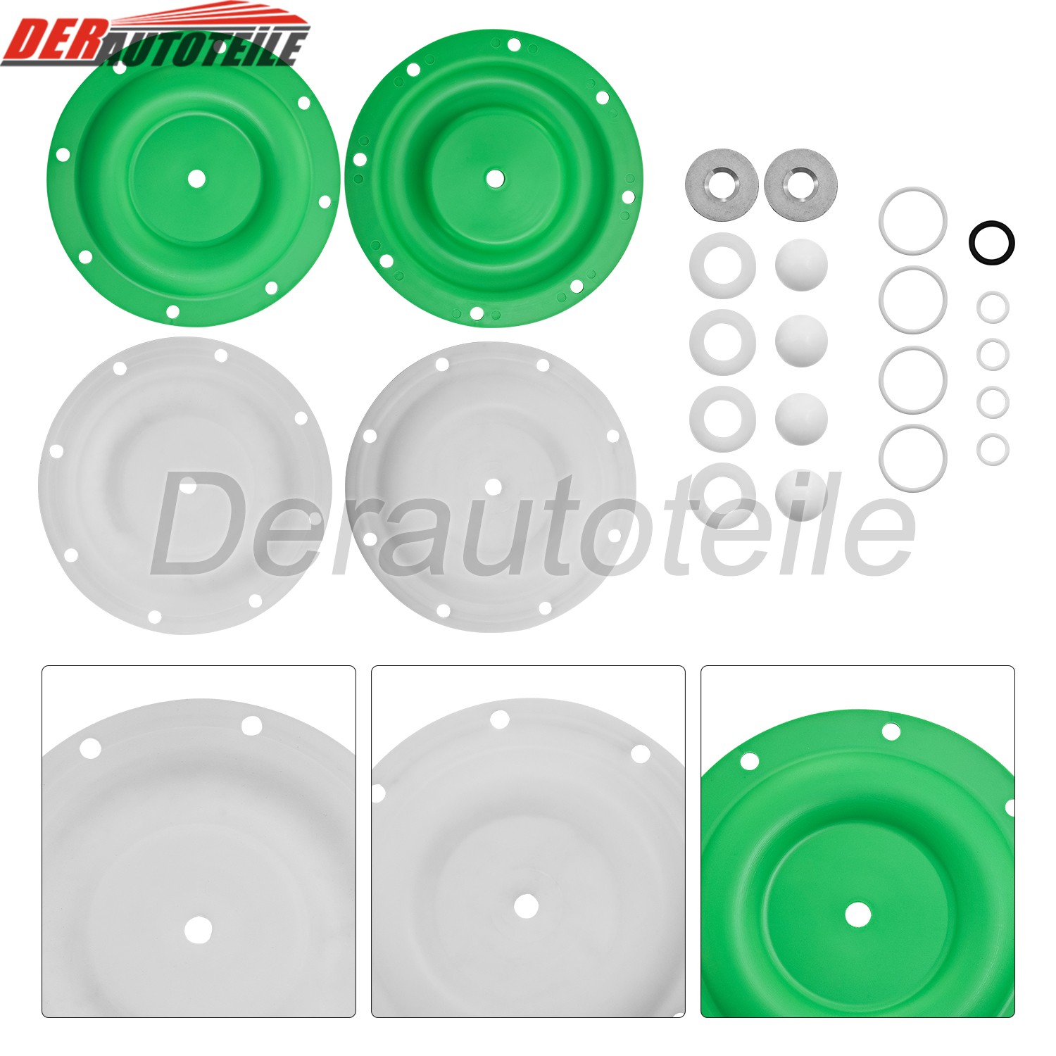 NEW Fits ARO Diaphragm Pump Repair Kit for Ingersoll Rand 637119-44-C 63711944C
