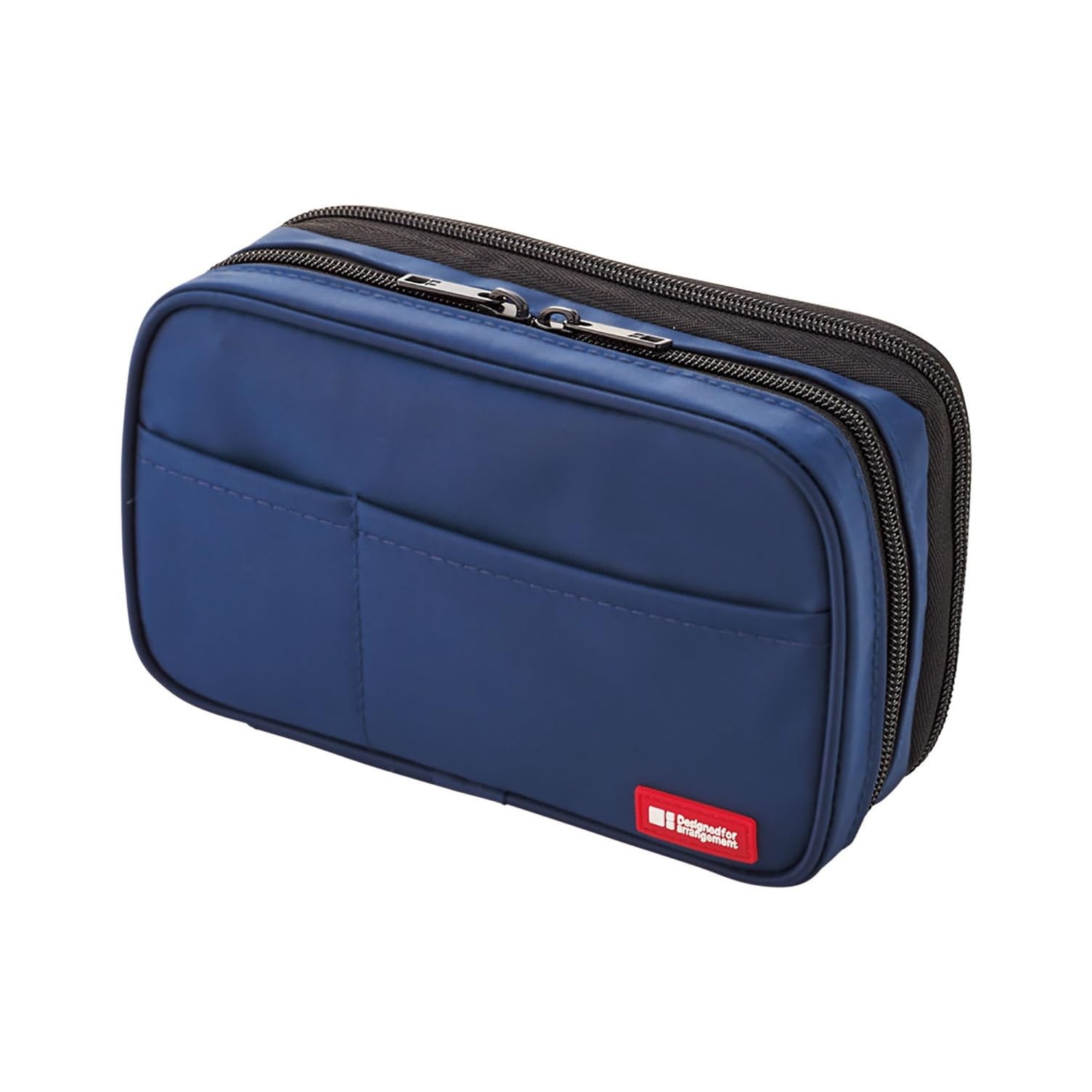 Large Capacity Double Zipper Pencil Case For Office College, Big Capacity 6 C…